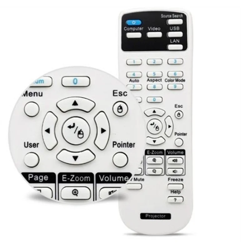 B04B-Ersatzfernbedienung für EPSON-Projektor für Projektoren der EB-Serie (2181788)