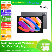 N-ONE NPad Q 10.1'' Tablet PC Android 13 6GB RAM +128GB ROM 8-Cores MTK8183 1280*800 FHD IPS WiFi BT5.0 Type-C Port