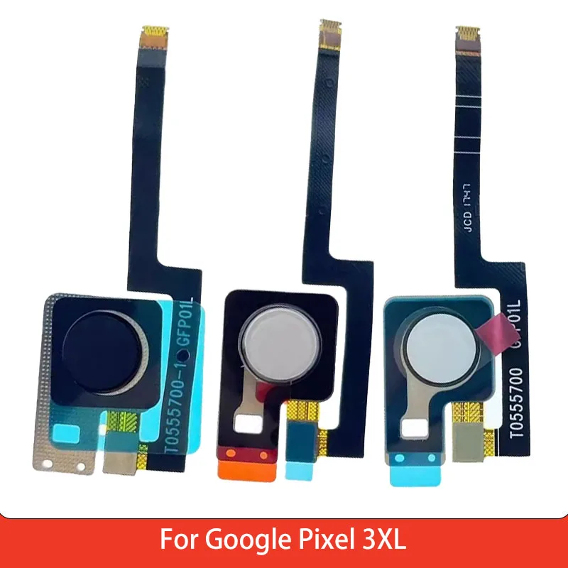 For Google Pixel 3XL Fingerprint Sensor Home Button Flex Cable Replacement Parts