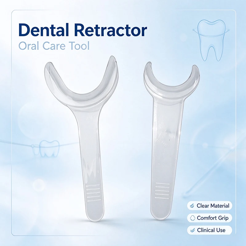 10pcs Dental T-shaped Opener Teaching Prop Opener Large Small Transparent Expansion Opener