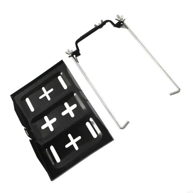 

Универсальный регулируемый держатель аккумуляторного отсека, регулируемая железная конструкция, надежное крепление для