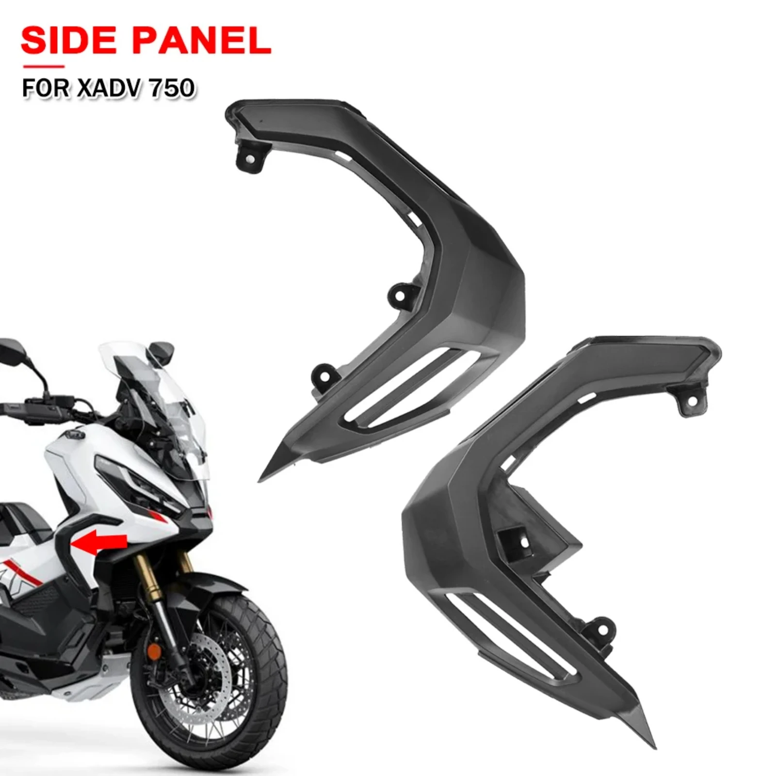 Luftansaug-Staubabdeckung Motorrad Seiteninjektionsverkleidung Zubehör für Honda XADV750 XADV X-ADV X ADV 750 2021-2024