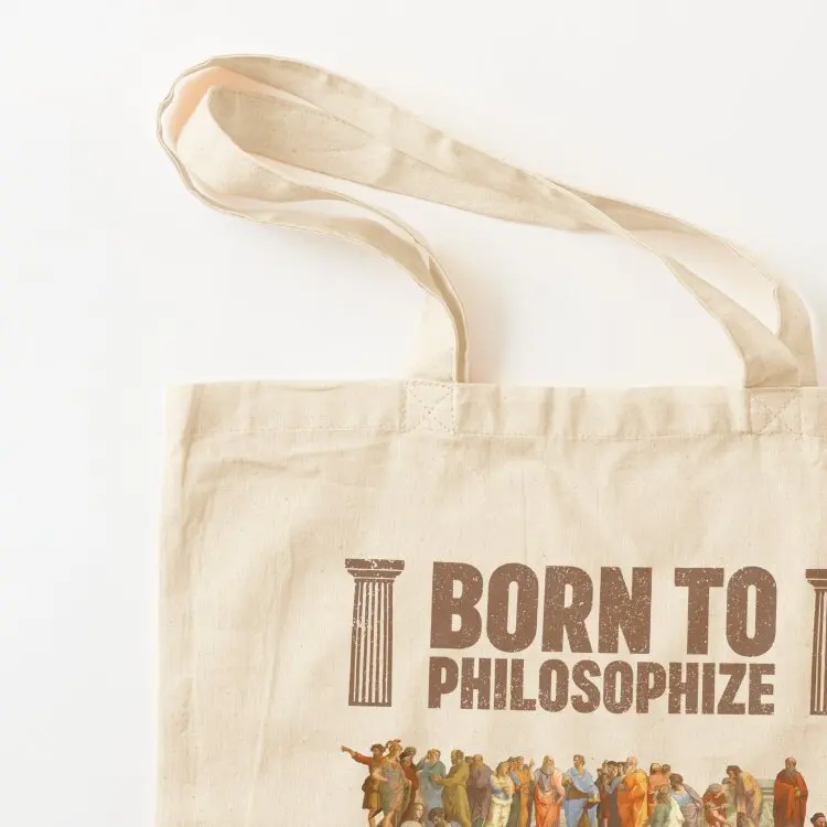 ولد إلى الفلسفة - حقيبة حمل القسري للعمل، حقائب قابلة لإعادة الاستخدام، حقائب يد للسيدات، حقائب نسائية