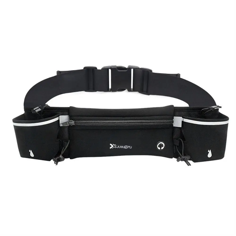 With Water Bottle Running Waist Bags Running Belt Hydration Belt Bottle Marathon Running Bag Phone Case Belt Bag