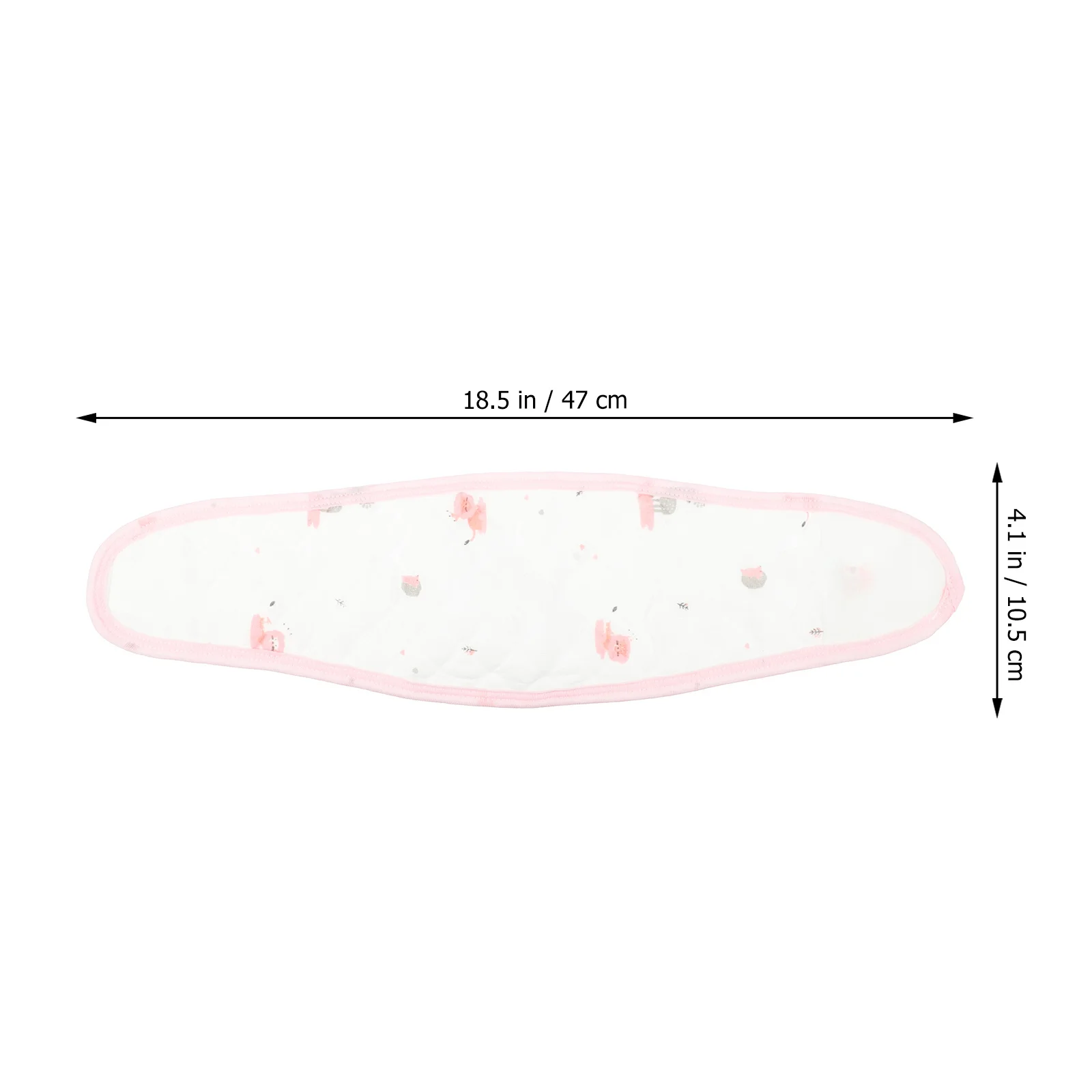 3 قطع من لفافة بطن الرضع، حزام بطن مطبوع رائع لدعم البطن الدافئ، مثالي لغرفة التيار المتردد والاستخدام الليلي #6