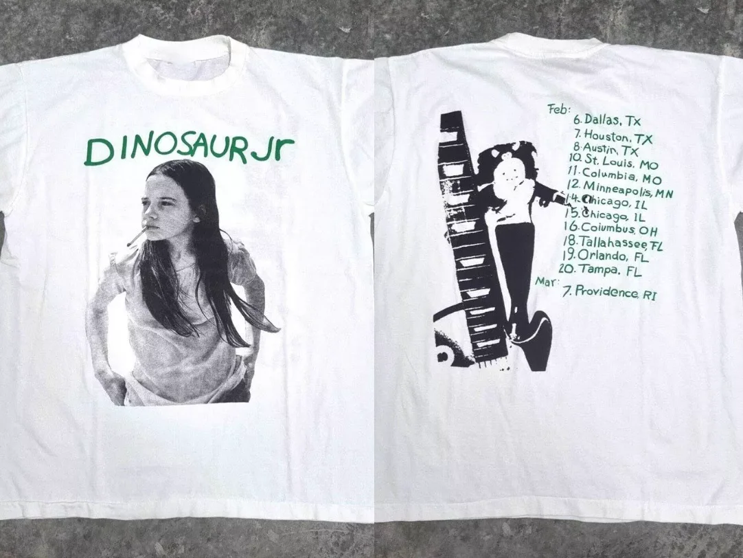 Dinosaur Jr T-Shirt Green Mind Tour 1991 T-Shirt, Gift for fans Size S-3XL