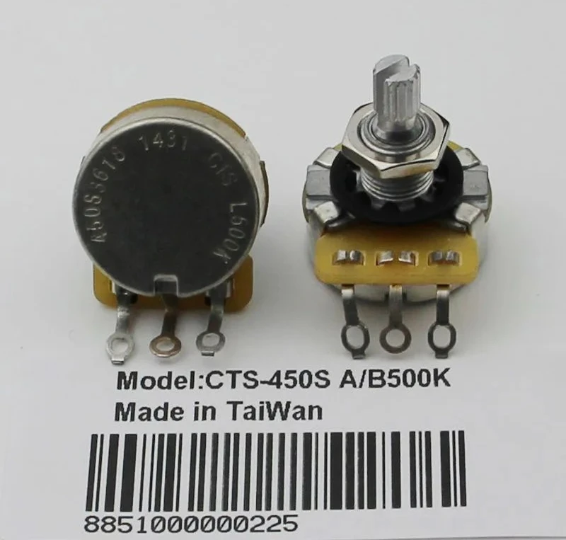 IP67 waterproof potentiometer with high precision and adjustable lifespan for a single turn, electrically operated S360-1-2S
