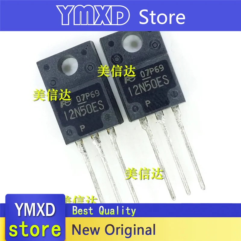 10pcs/lot New Original 12N50es FMV12N50ES 12A500V TO220F N ChANNel Field Effect TrANsistor In Stock