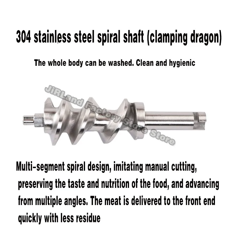 Stainless steel manual meat grinder manual beef sausage machine minced meat tool multifunctional food processor