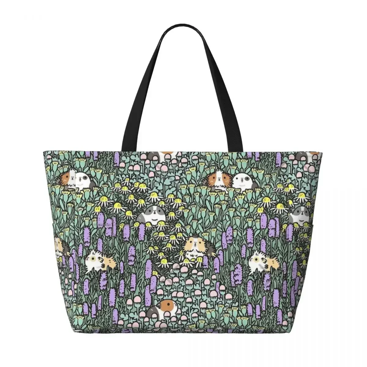 Borsa da viaggio da spiaggia per cavie e erbe da giardino, borsa da viaggio personalità pratica regalo di compleanno modello Multi-stile