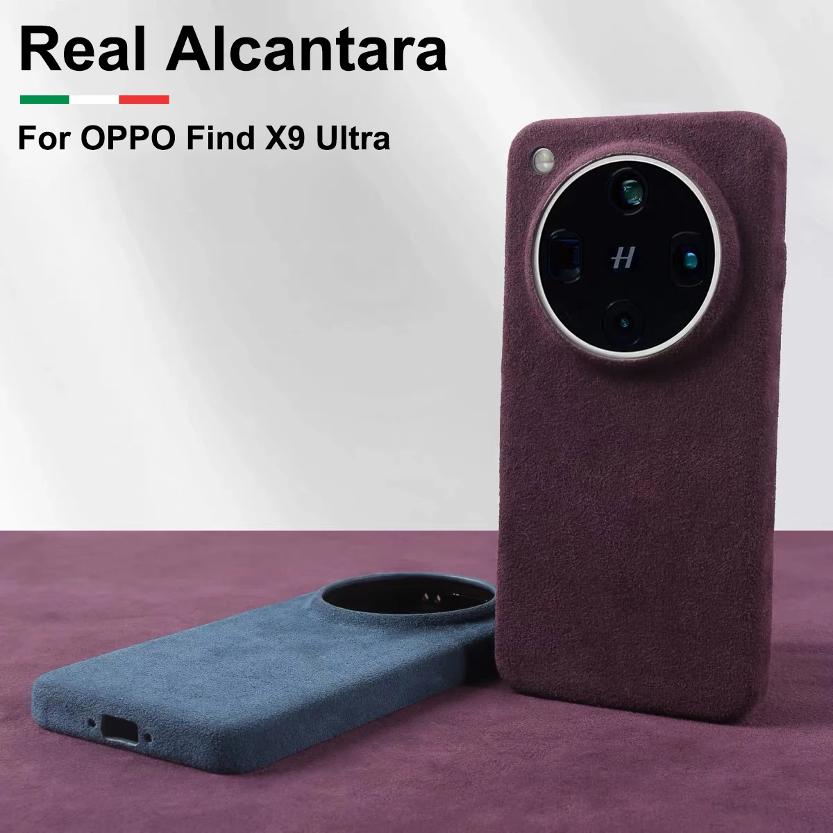 

Genuine Alcantara Magnetic Case for OPPO Find X9 Ultra Pro with MagSafe Leather Case Mobile Full Coverage Phone Cover X9 Ultra