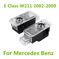 2X LED Car Door Interior Light Bulbs Lamp Decoration Accessories For Mercedes Benz E Class W211 S211 2002 - 2009 2008 2007 2006