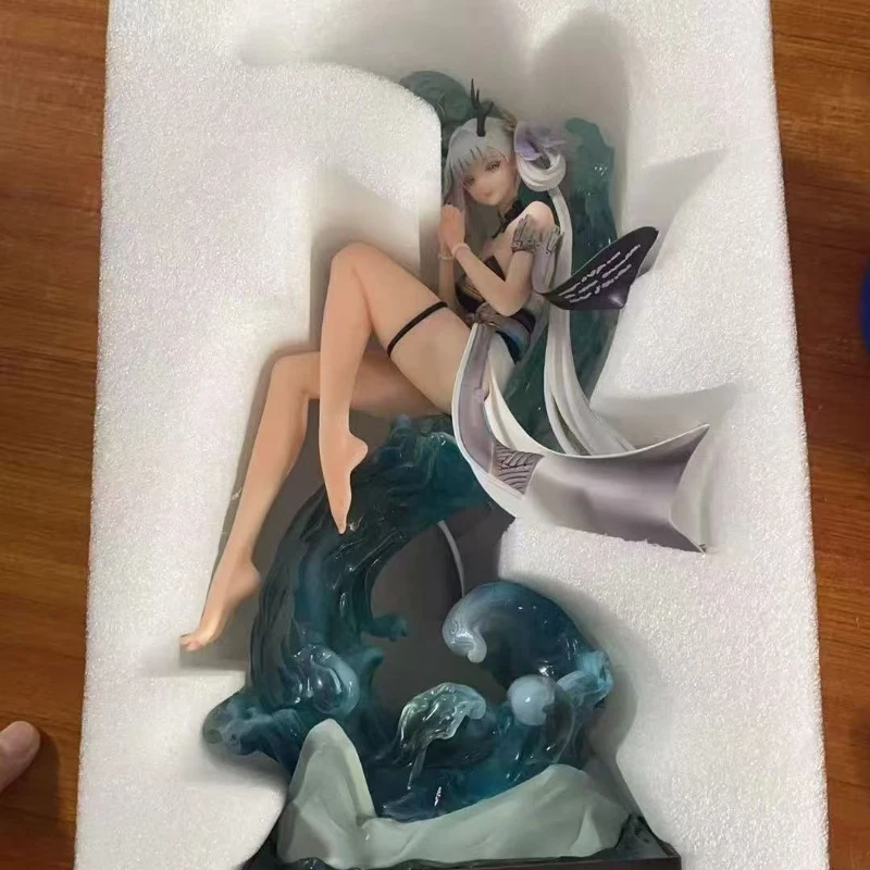 Beautiful girl doll Sexy and alluring Dragon Maiden Jinxi Anime around animation GK figure gift toy bookshelf ornament model - view 6