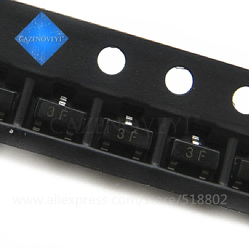 100pcs/lot BC857B BC857 3F SOT-23 In Stock