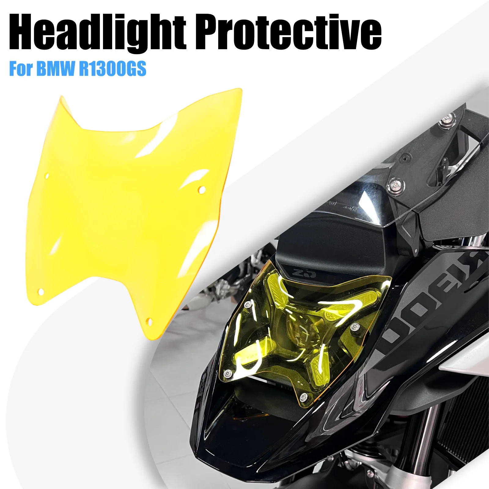 

r1300gs LIGHTHOUSE PROTECTION LENS For BMW R1300GS R 1300 GS 2024 2025 Motorcycle Headlight Protector Head Lights Guard Cover