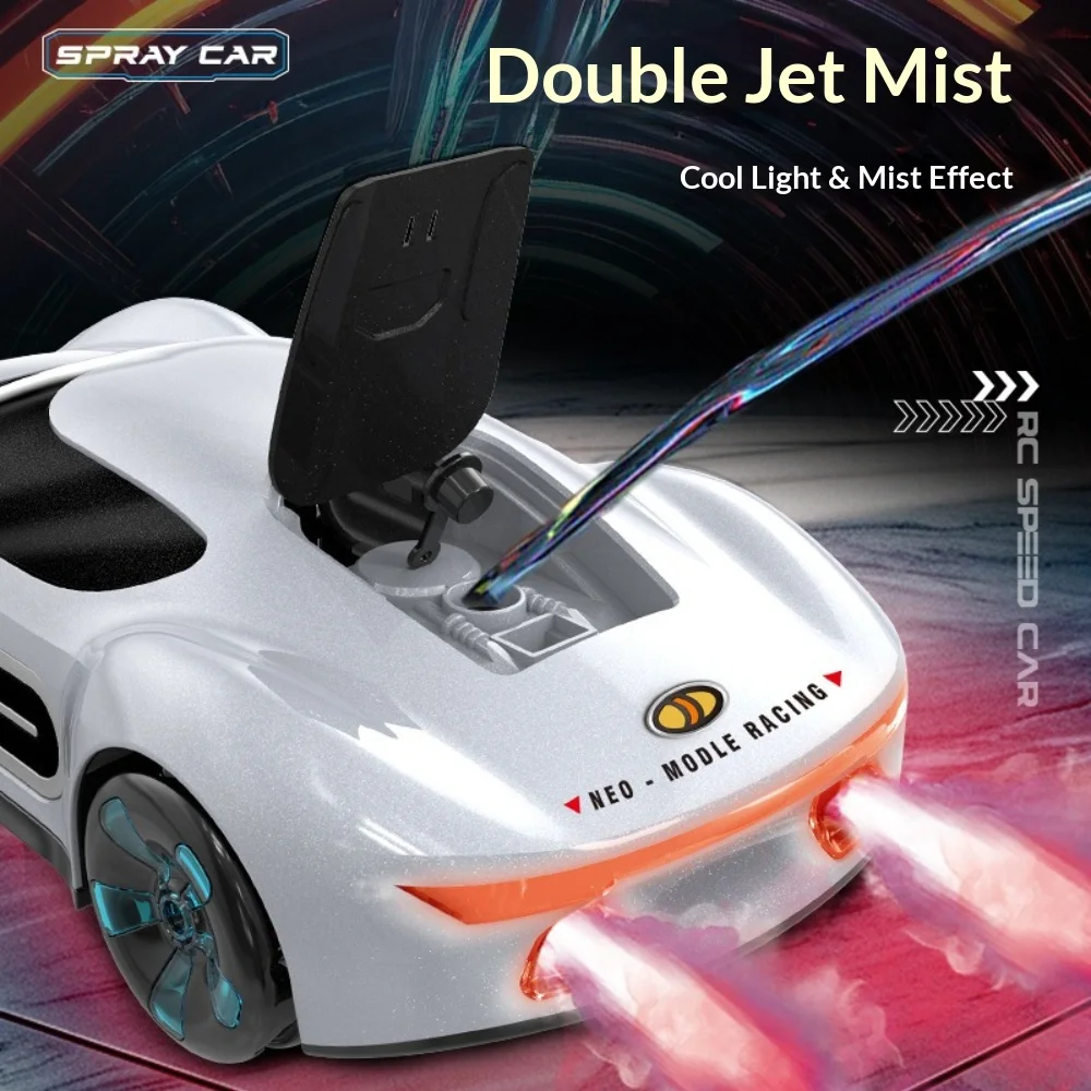 New Multi Color Spray Remote Control Multifunctional Car Toy Electric RC Vehicle Perfect Birthday Holiday Present view 5