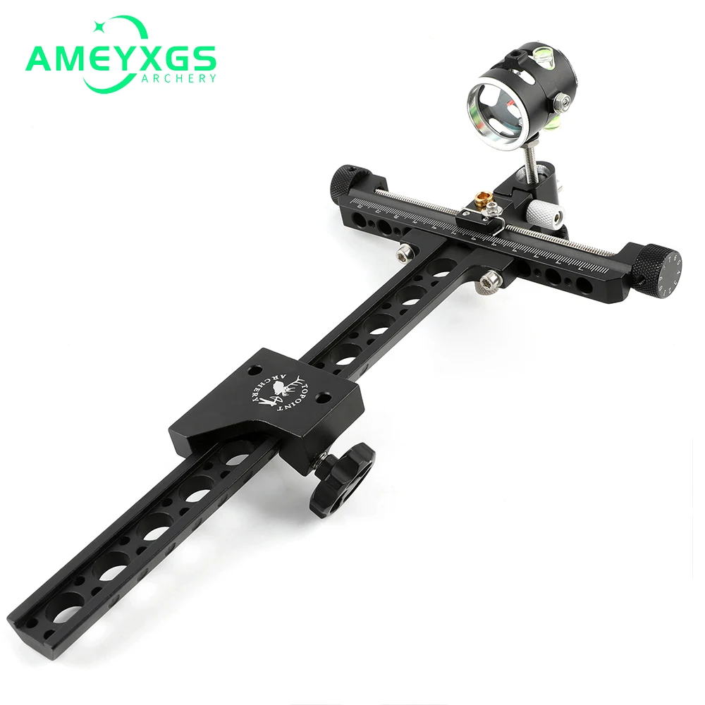 

TP8510 Composit Bow Sight Aluminum Alloy for Aiming Archery Tool Outdoor Compound Bow Adjust Shooting Hunting Accessories