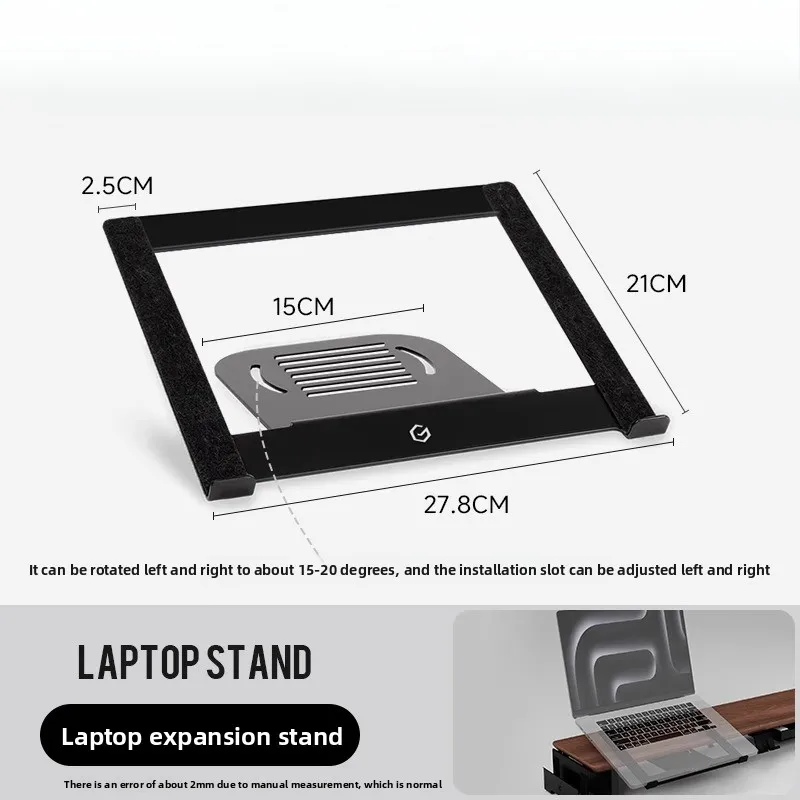 Z3 Modular Monitor Stand Multi-Functional Desk Organizer Phone Holder Adjustable Tablet & Earphone Dock Home Office Accessories