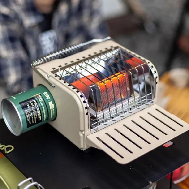 

Tent Cooking Stove Camping Heat Source Stainless Steel All-Weather Multifunctional Camping, Portable Heating For Outdoor Cooking