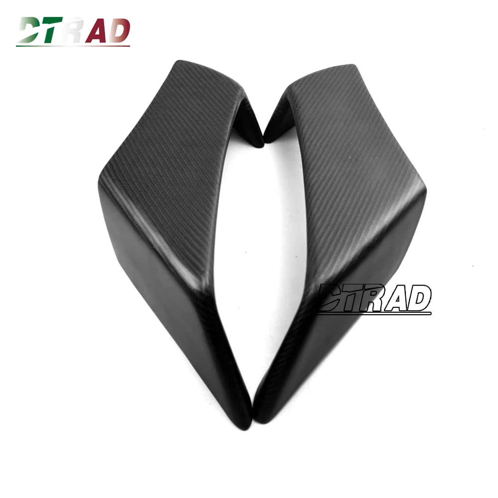 For Aprilia RSV4 RF 2009-2021 Cabon Fiber Winglets Side Panel Wing Aerodynamics Air Deflector Fairing Kit Motorcycle Accessories