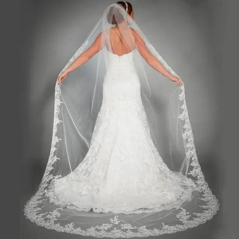 veus-de-casamento-elegantes-de-3-metros-de-comprimento-com-borda-de-renda-1-camada-de-tule-e-apliques-acessorios-para-noivas