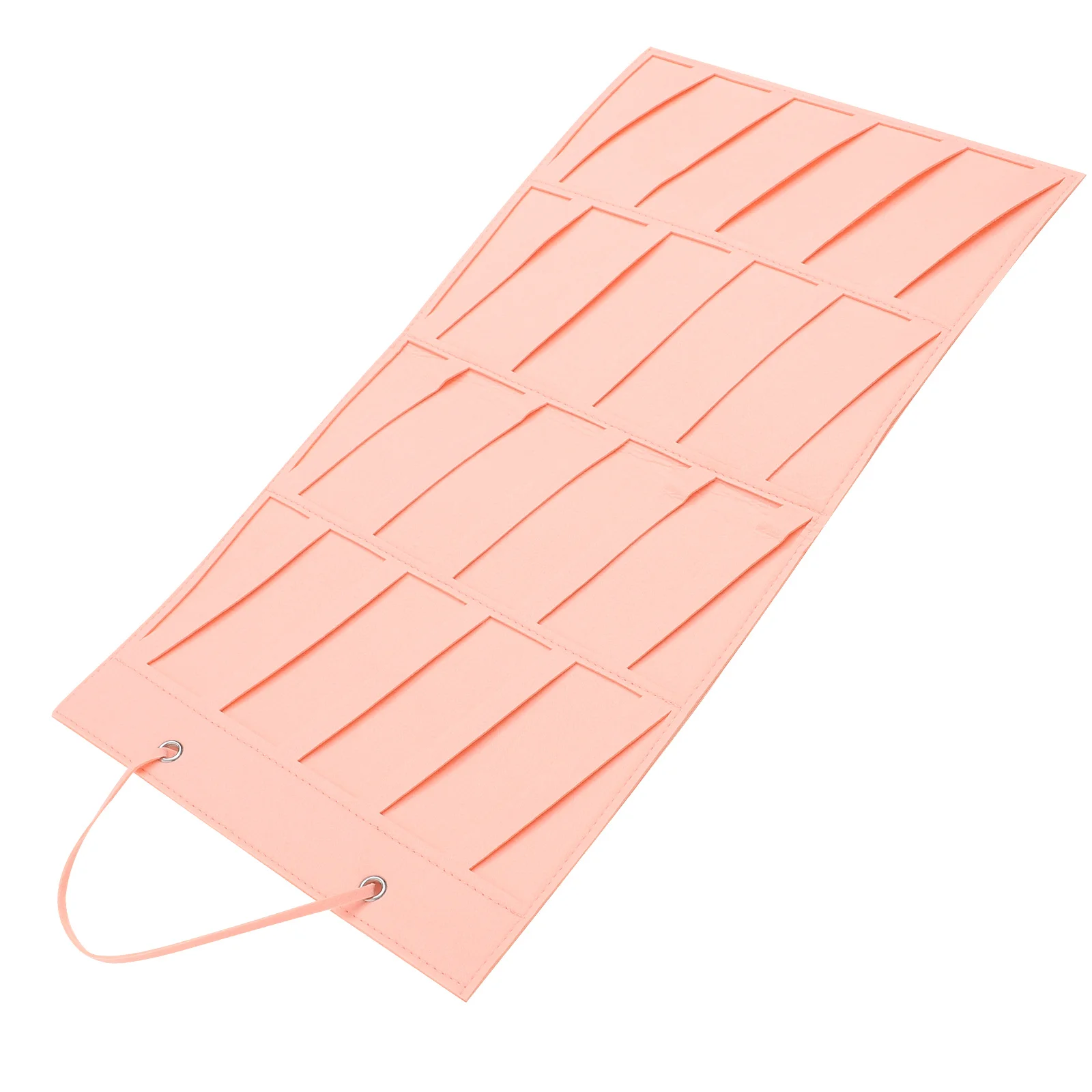 حامل القوس الشعر معلقة مقاطع الشعر المنظم جدار كيس التخزين عقال عرض حقيبة الملحقات المنظم عرض حقيبة