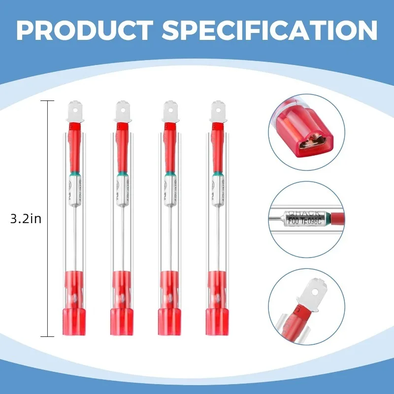 Atwood RV Water Heater Safety Accessories, Thermal Cutoff ECO Thermostat Kit 93866 91447 & More, 9-Pack Thermal Protection #2