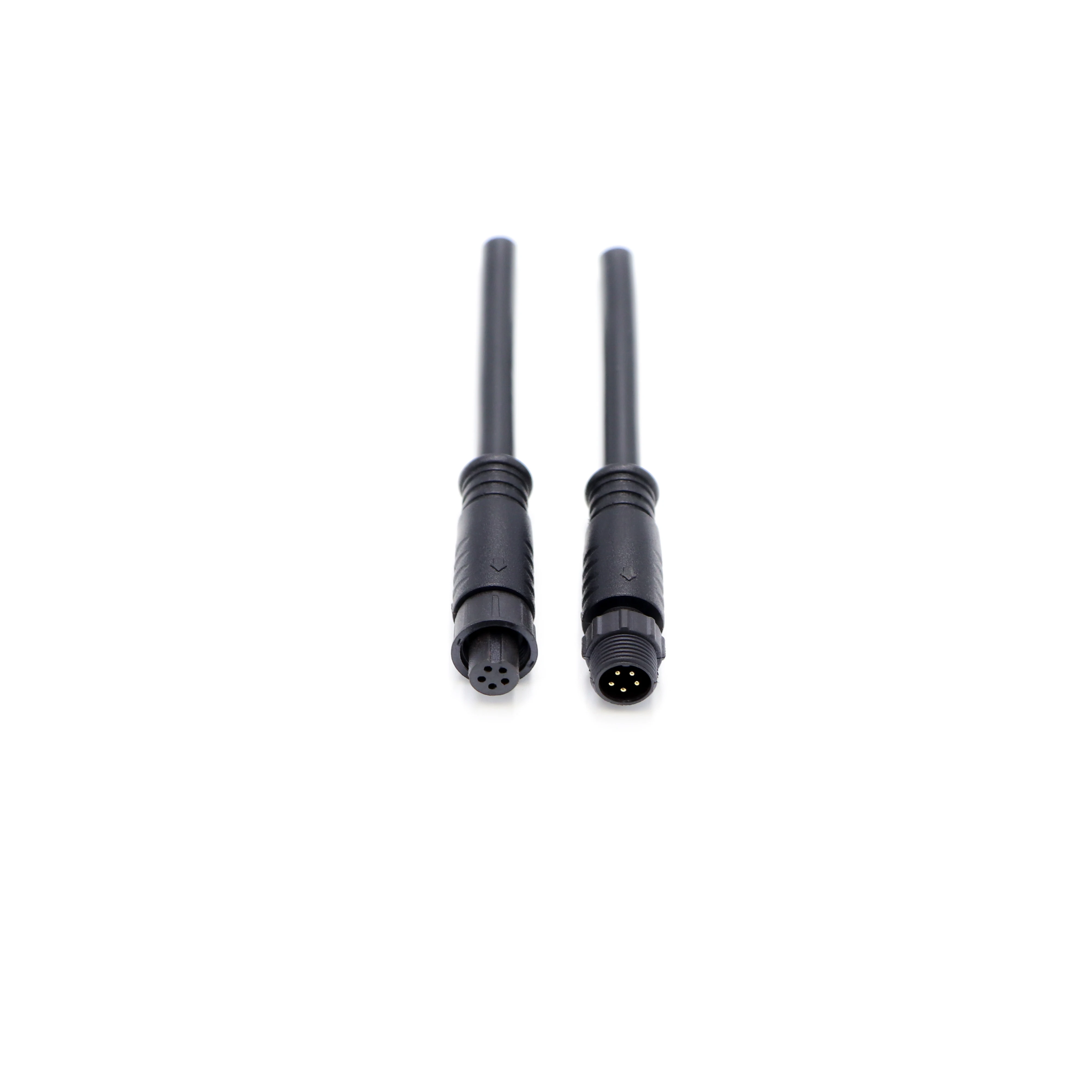 Waterproof Cable Connectors IP68 FS052 M10 Nylon Nut 5Pin