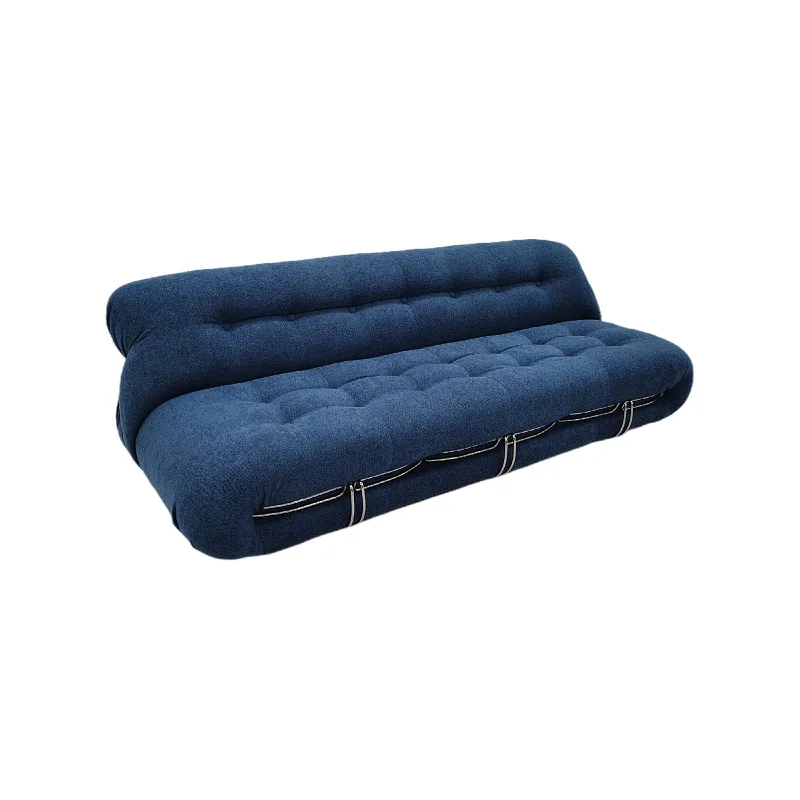 

Simple retro sofa living room Italian minimalist hippo shape fabric Nordic style