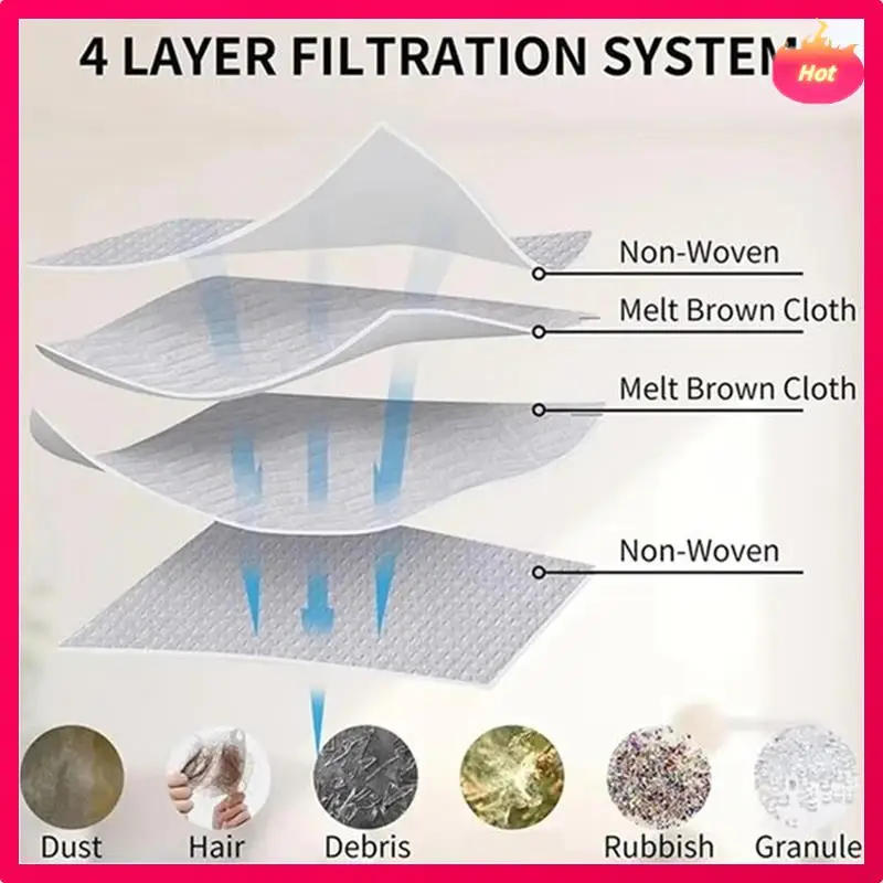 AD-فراغ كيس لجميع الغبار ل اي روبوت رومبا كومبو 10 ماكس أجزاء المكنسة الكهربائية كيس لجميع الغبار كفاءة اكسسوارات التنظيف المنزلية 6 قطعة
