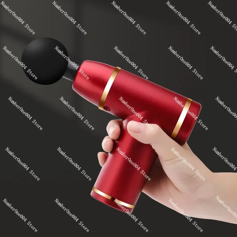 For Sk168 Mini Massage Gun Electric Vibration Portable Muscle Membrane Gun Pocket Neck Mask Grab Mini Muscle-Relaxing Tool