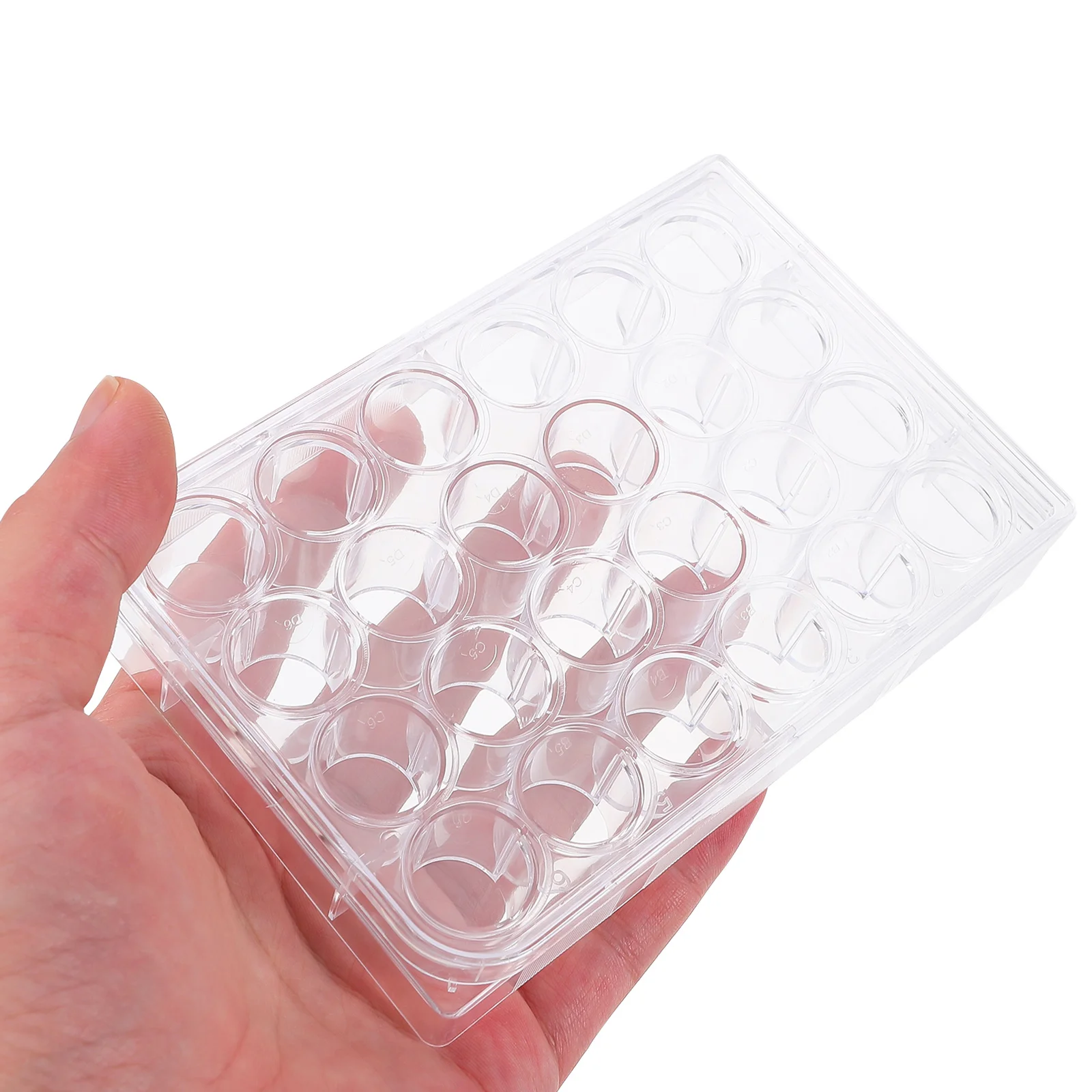 

24-Well Culture Plate Plastic Cell Culture Plate For Laboratory Sterile Medical Grade Polystyrene Stackable Design
