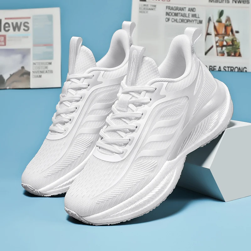 

Men's Shoes 2025 Summer New Sports Shoes Men's Lightweight Soft-Soled Casual Running Shoes for Students