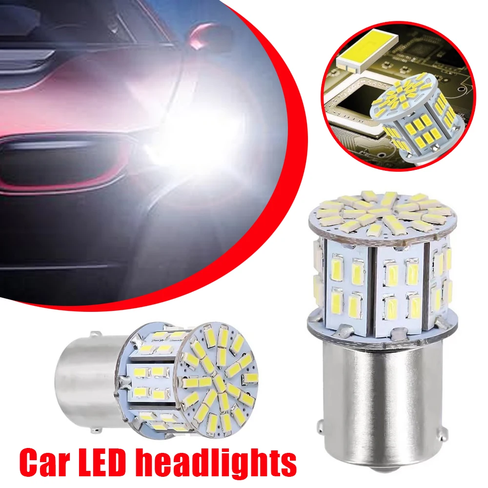 

1 шт. автомобильные светодиодные лампы, тормозные лампы, высокая яркость, чипы 12 В, указатели поворота, парковочные фонари, супер-яркие задние фонари, фонари заднего хода