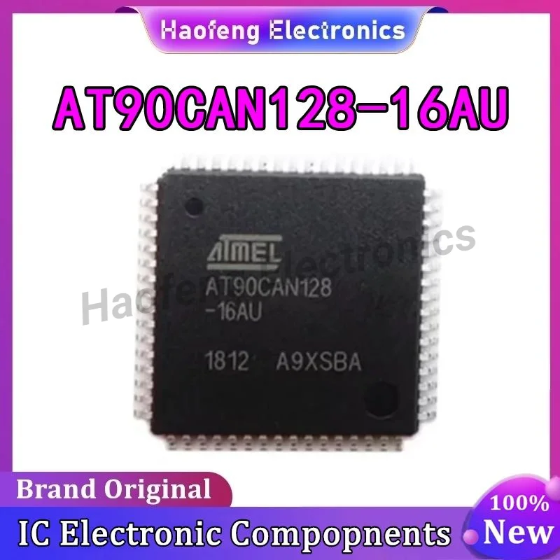 New original AT90CAN128-16AU AT90CAN128 TQFP-64 in stock Integrated Circuits