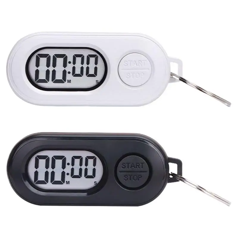 Stop Watch Timer Stop Timer Keychain for Sports LCD Screen Design Multi-Functional Countdown Clock for Athletes Teachers