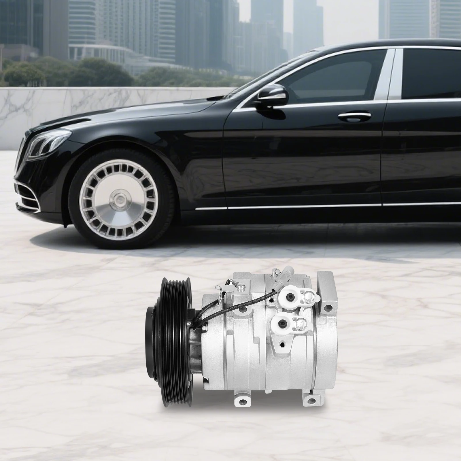 ضاغط تكييف الهواء الحديث مع مضخة ضاغط مكيف الهواء القابض لكاديلاك شيفروليه جي إم سي هامر #3
