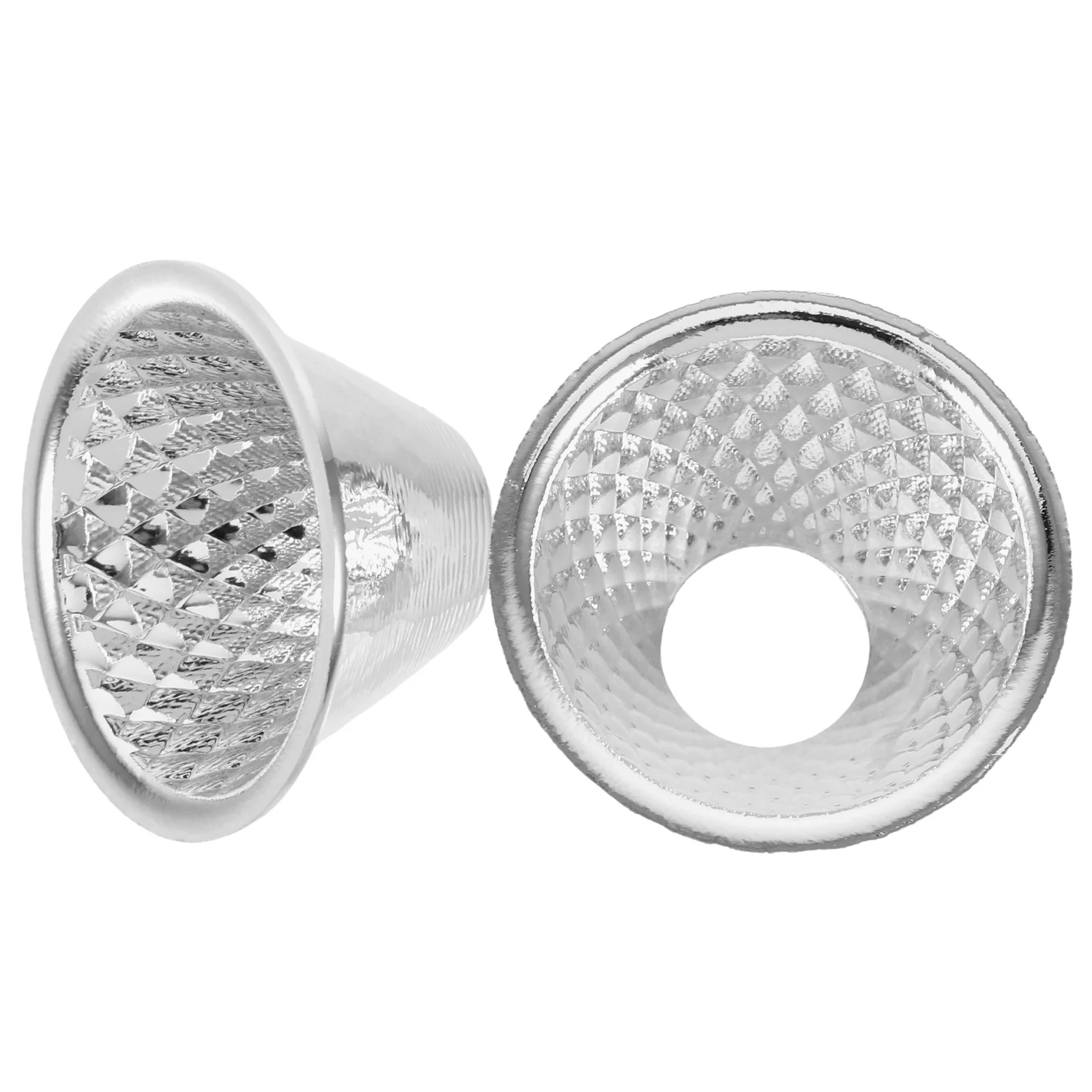 

2Pcs Spotlight Reflector Cup Flashlight Accessory Brightness Enhancer for Camping Hiking Outdoor Lighting Fixture Shade