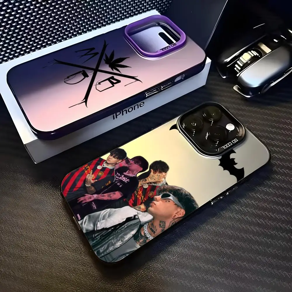 Singer B-Barderos CRO DUKI Phone Case Magnetic IMD Colorful Silver case for iPhone 17 Air e 16 15 14 13 12 Pro Max