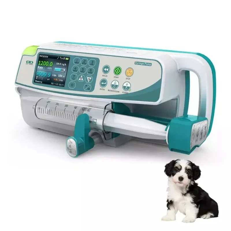 Hot Sale Lethealth Syringe Pump for Veterinary Use for Vet Clinics for Animal Hospitals for Lab Equipment for Medical Devices
