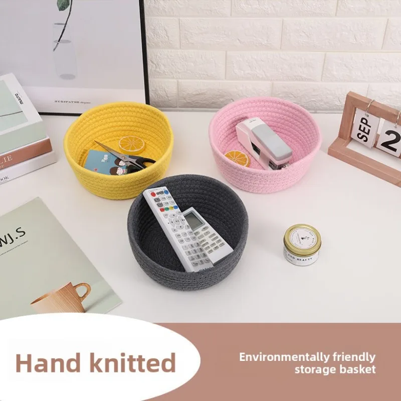 Large Capacity Desktop Storage Basket, Snack Toys, Cosmetics Storage Basket