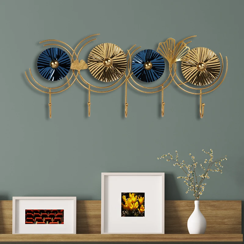 Living Room Wall Coat Racks Wall Space Saving Minimalist Indoor Coat Racks Metal Display Porte