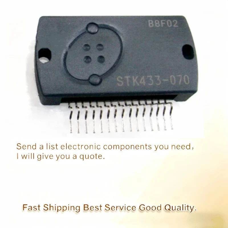 1PCS/LOT Original STK433-070 STK433 HYB-15 Audio power amplifier module power thick film IC integration