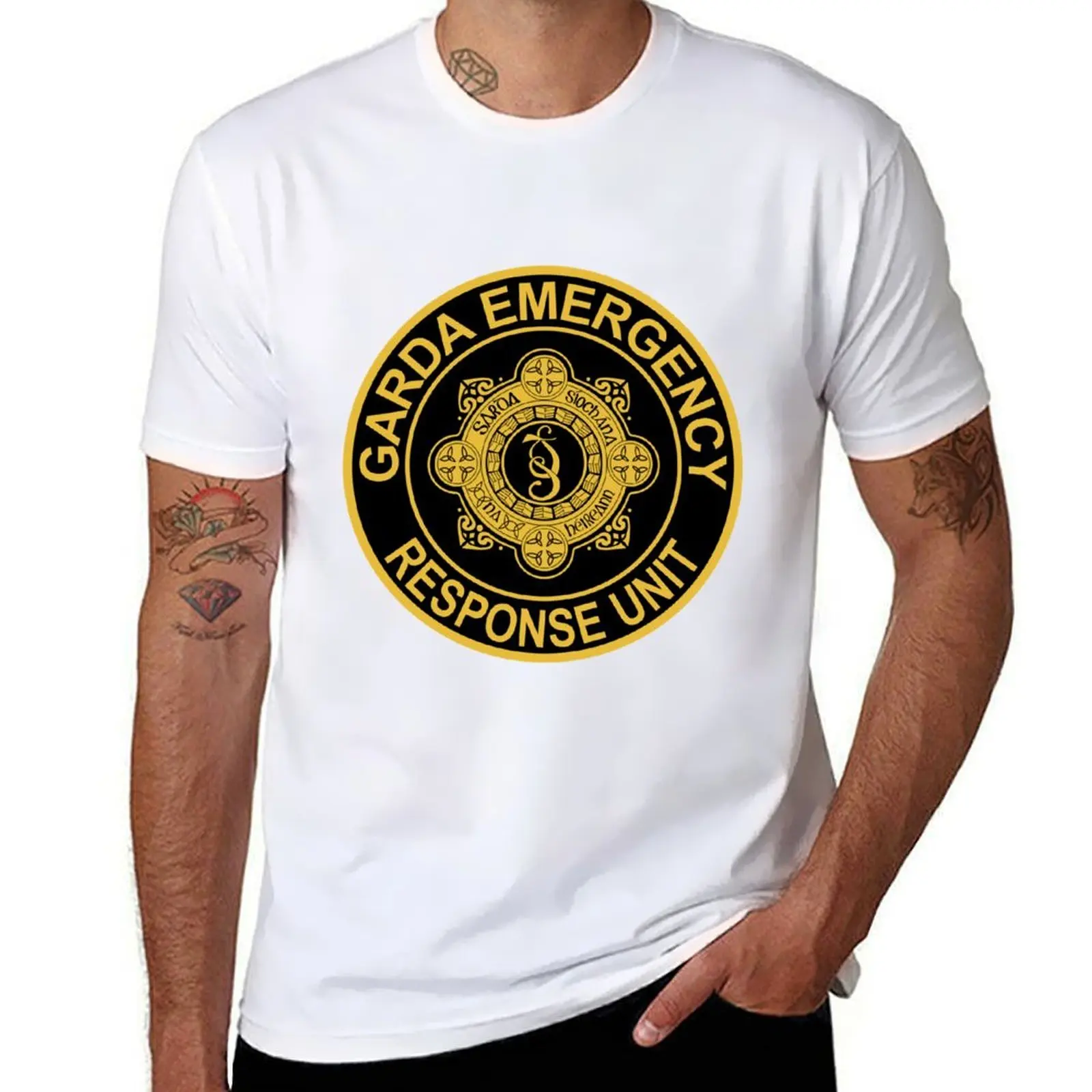 Garda Emergency Response Unit - Aonad Práinnfhreagartha (Ireland) T-Shirt man t shirts cotton anime t shirts oversize T-Shirt