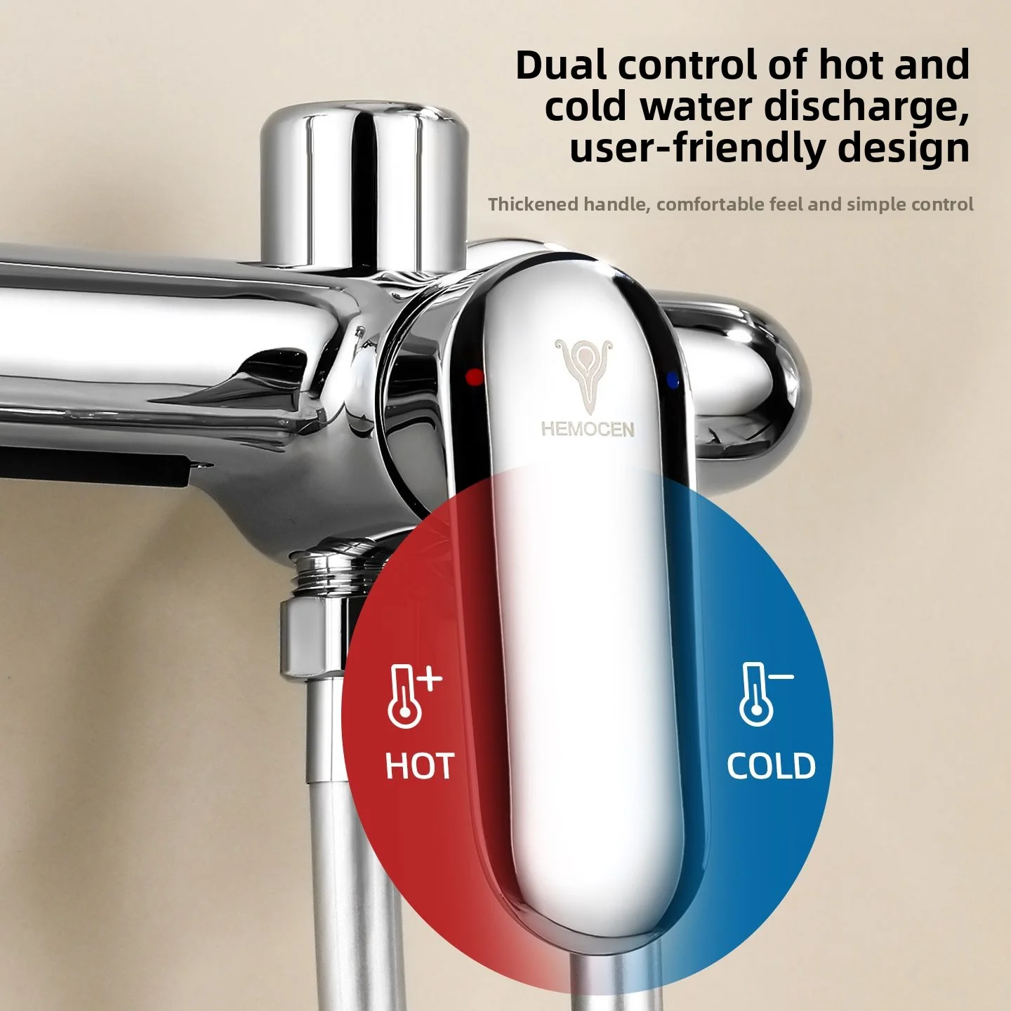 Juego de ducha de cobre completo, varilla elevadora, grifo de ducha universal para bañera de baño