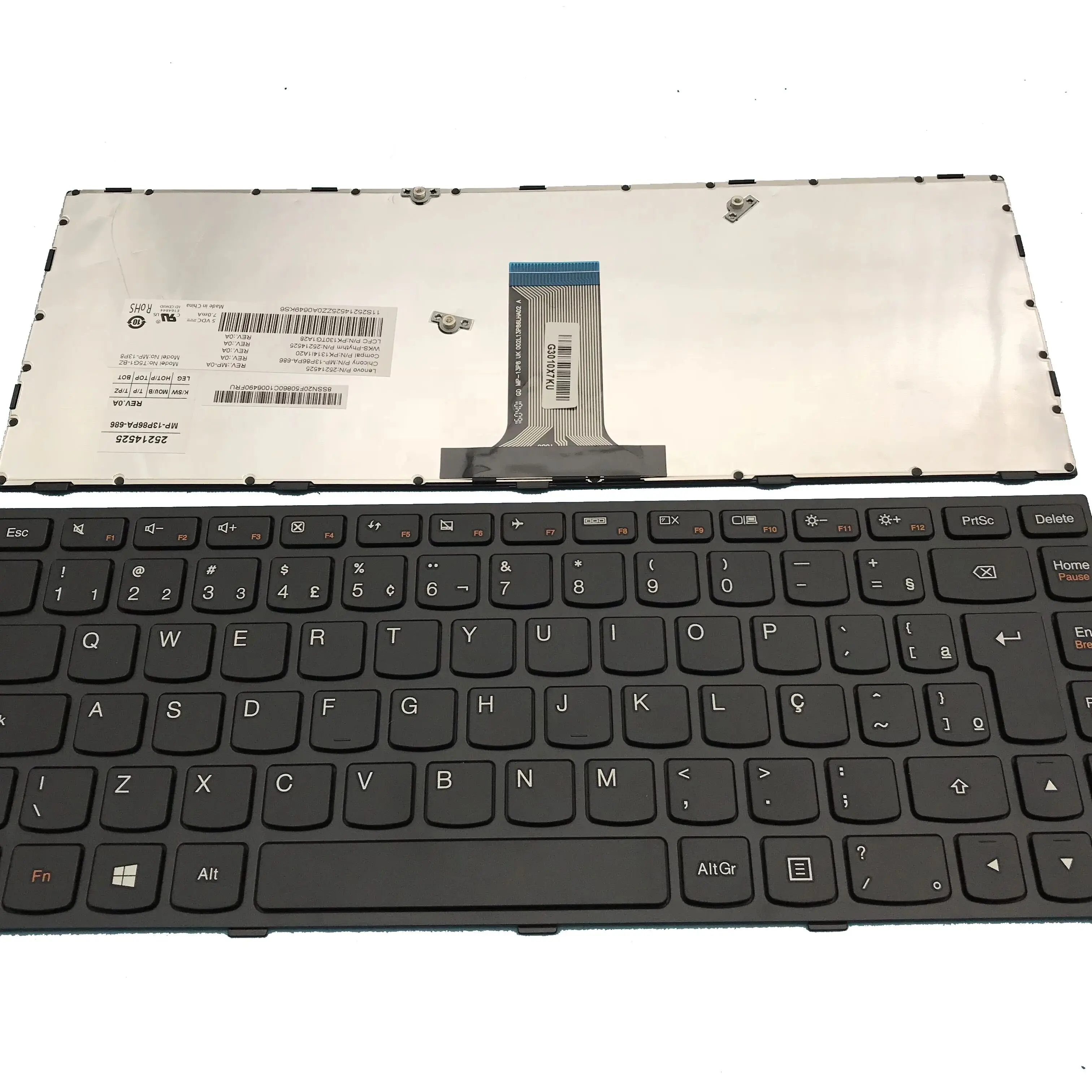 Nowa brazylijska portugalska klawiatura do Lenovo G40 g40-30 g40-45 G40-70 G40-75 G40-80 B40-30 B40-45 n40-70 n40-30 G41-35 Flex2-14a — zdjęcie 2