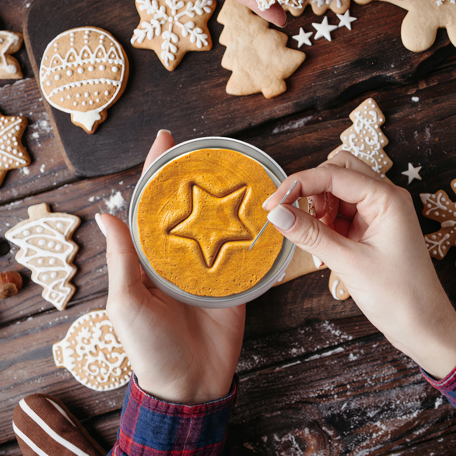 

Versatile Cookie Making Kit With Sugar Cookie Molds And Baking Accessories For Parties And Holidays