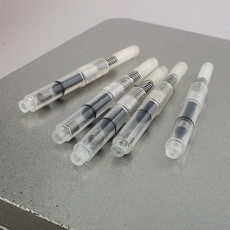 

Plastic Pump Cartridges 2.6MM Fountain Pen Converter School Student Office Gifts Stationery