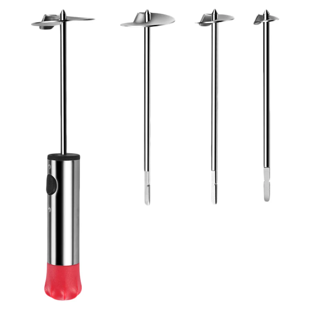 

Vegetable and Fruit Digging Rotator Vegetables Remover Stainless Steel Drill Coring Tool Cherry Pitter Corer Child