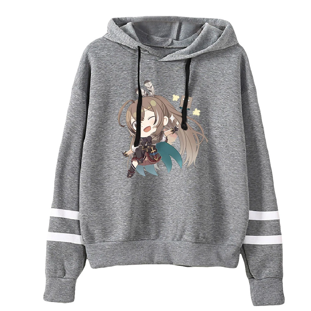 2022 New Arrival Nanashi Mumei Hoodie Harajuku Anime Kawaii Print Streetwear Men Women Clothes